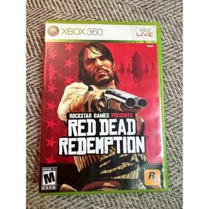 Red Dead Redemption Xbox 360 Rockstar Games Western Action Adventure Video Game